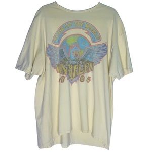 Urban Outfitters Van Halen Tour of the World oversized graphic tee